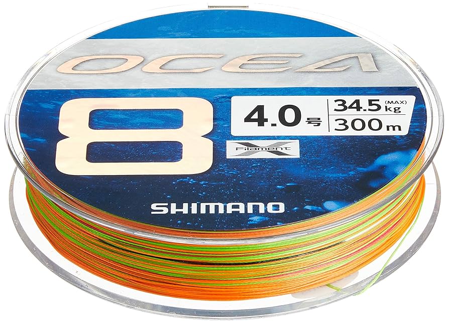 Shimano OCEA 8 PE Line 300m LD-A71S Multicolor 2019 Model